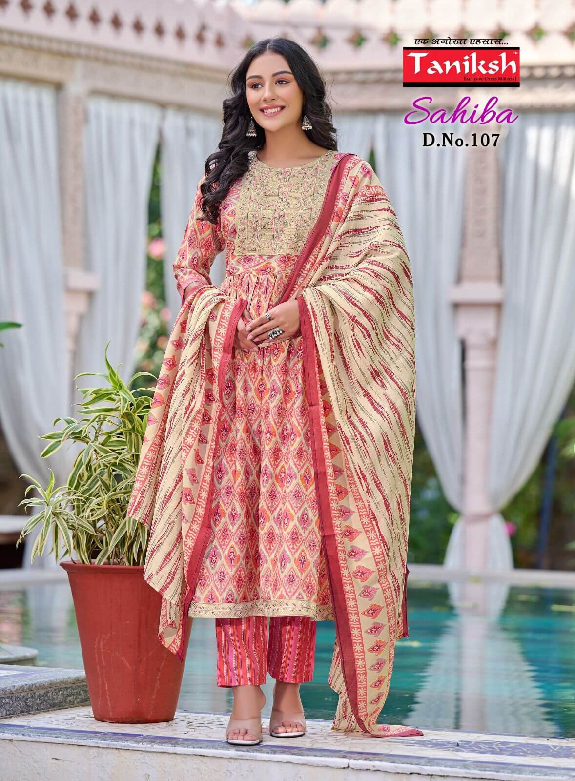 Sahiba By Taniksh Nayra Cut Readymade Salwar Suits Catalog
